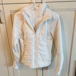 Lululemon Another Mile White Puffer Jacket